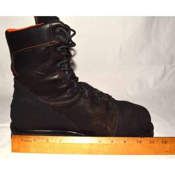 Timberland PRO Men’s 10.5M Waterproof Alloy Toe Met Guard Work Boots Black Brown - Picture 9 of 10